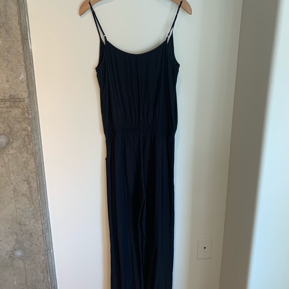 Parker Silk Jumpsuit black, sz small. - Picture 5 of 6